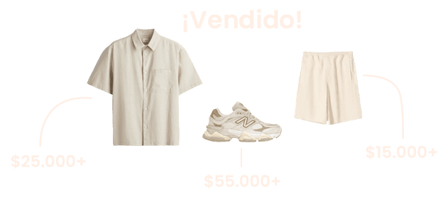 Productos vendidos